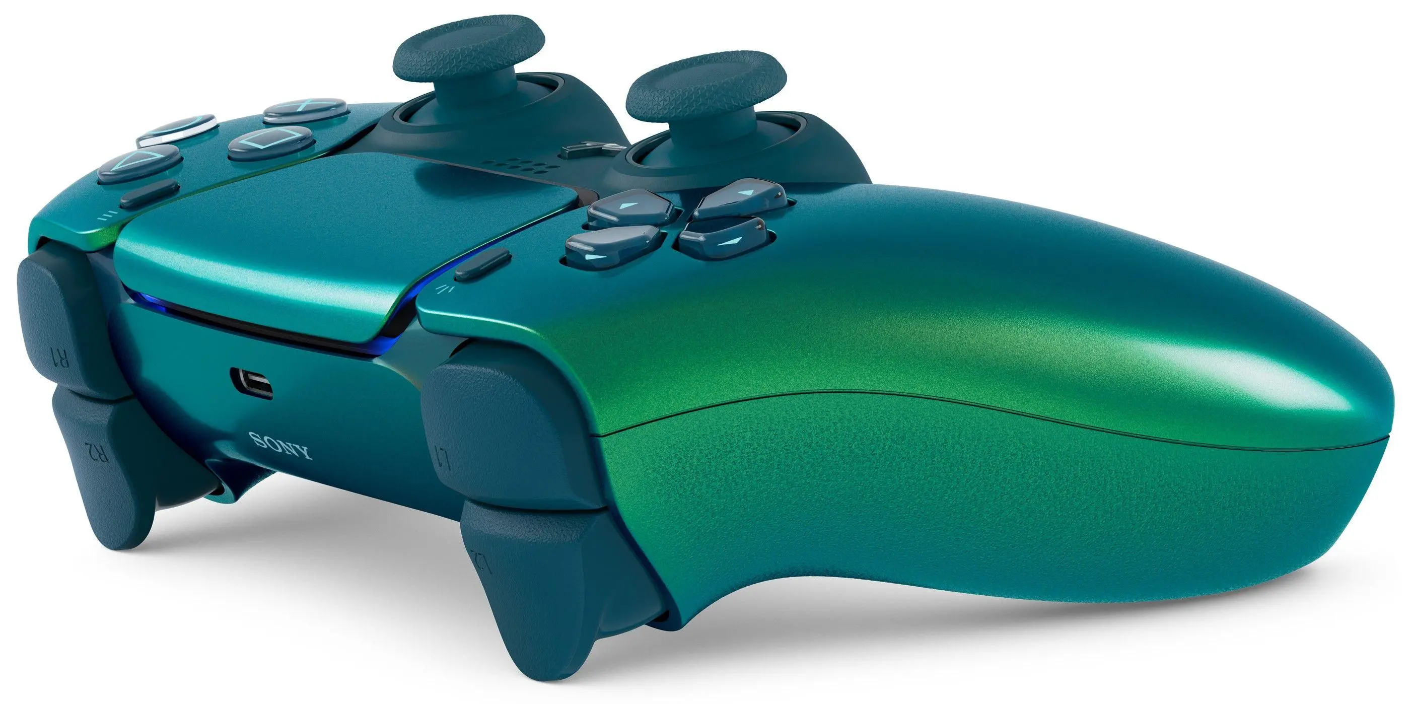 Ασύρματο gamepad Sony PS5 DualSense - Chroma Teal - image 2