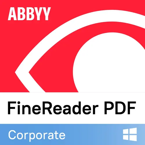 Лиценз за ползване на програмен продукт, ABBYY FineReader PDF 16 Corporate, Single User License (ESD), Subscription 3 years