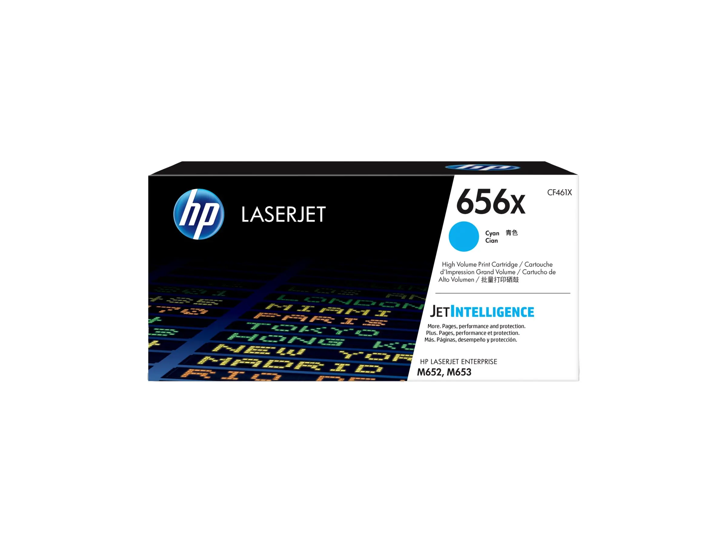 Консуматив, HP 656X High Yield Cyan Original LaserJet Toner Cartridge (CF461X) - image 1