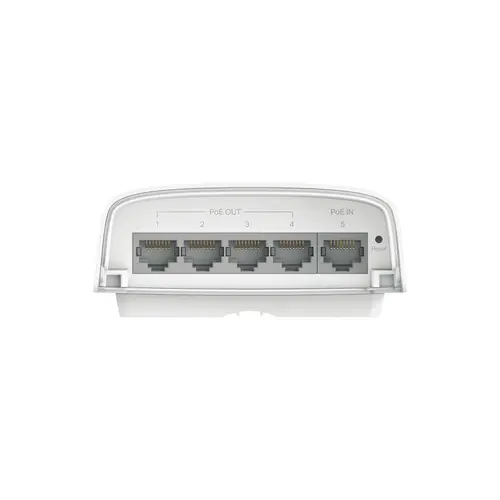 TP-Link SG2005P-PD Omada 5-Port Gigabit Smart Switch with 1-Port PoE++ In and 4-Port PoE+ Out, 1×Gigabit PoE++ input Ports, 4×Gigabit PoE+ output Ports, max 64 W PoE Power(90W PoE++ input),pole-mounting/wall-mounting,IP55,802.1Q VLAN,STP/RSTP/MSTP - image 2