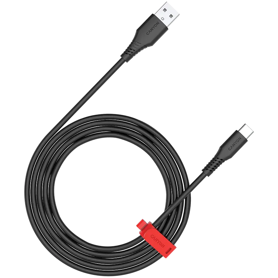 Καλώδιο CANYON AC18SC A-C 18W 1.2m Μαύρο