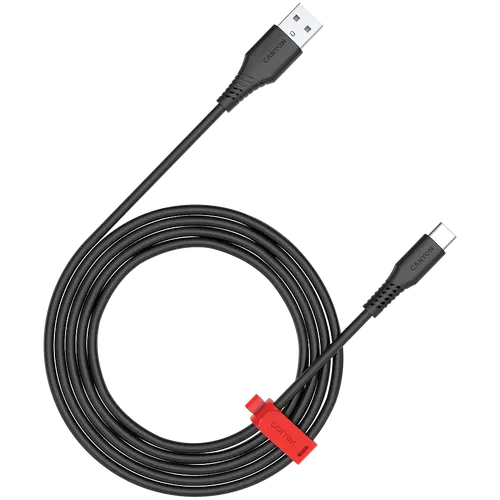 Cablu CANYON AC18SC A-C 18W 1.2m Negru - 1