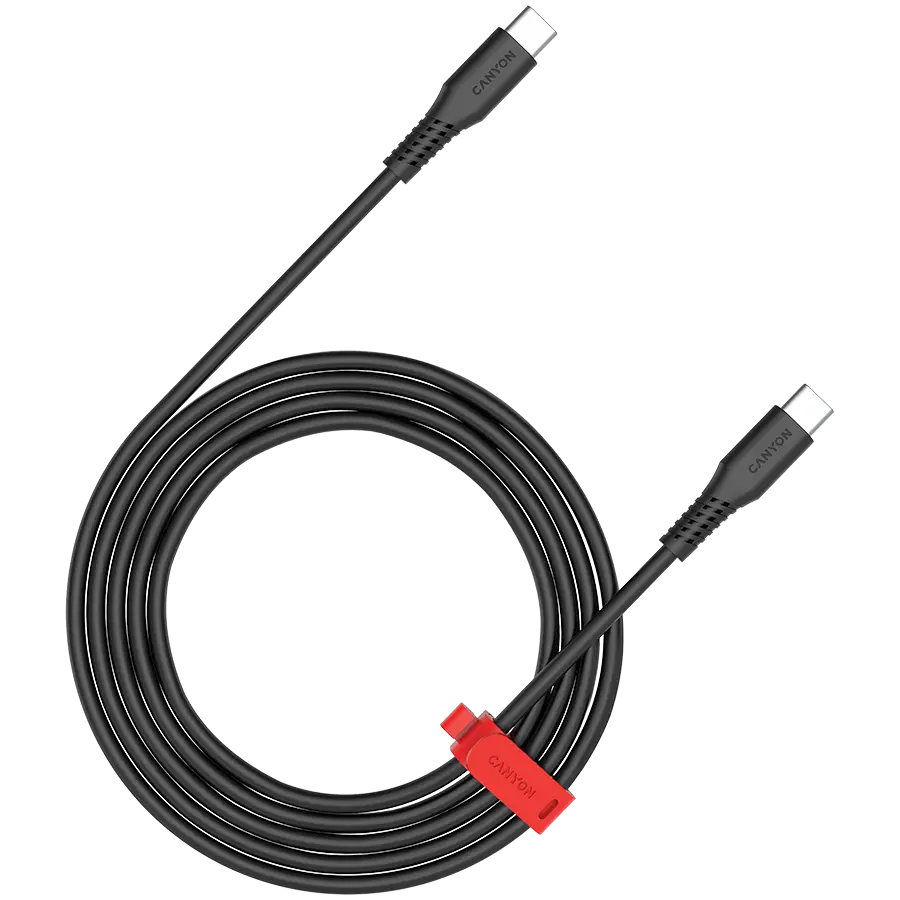 Cablu CANYON CC60SC C-C 60W 2m Negru