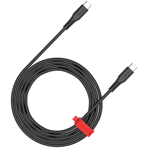 Cablu CANYON CC60SC C-C 60W 2m Negru - 1
