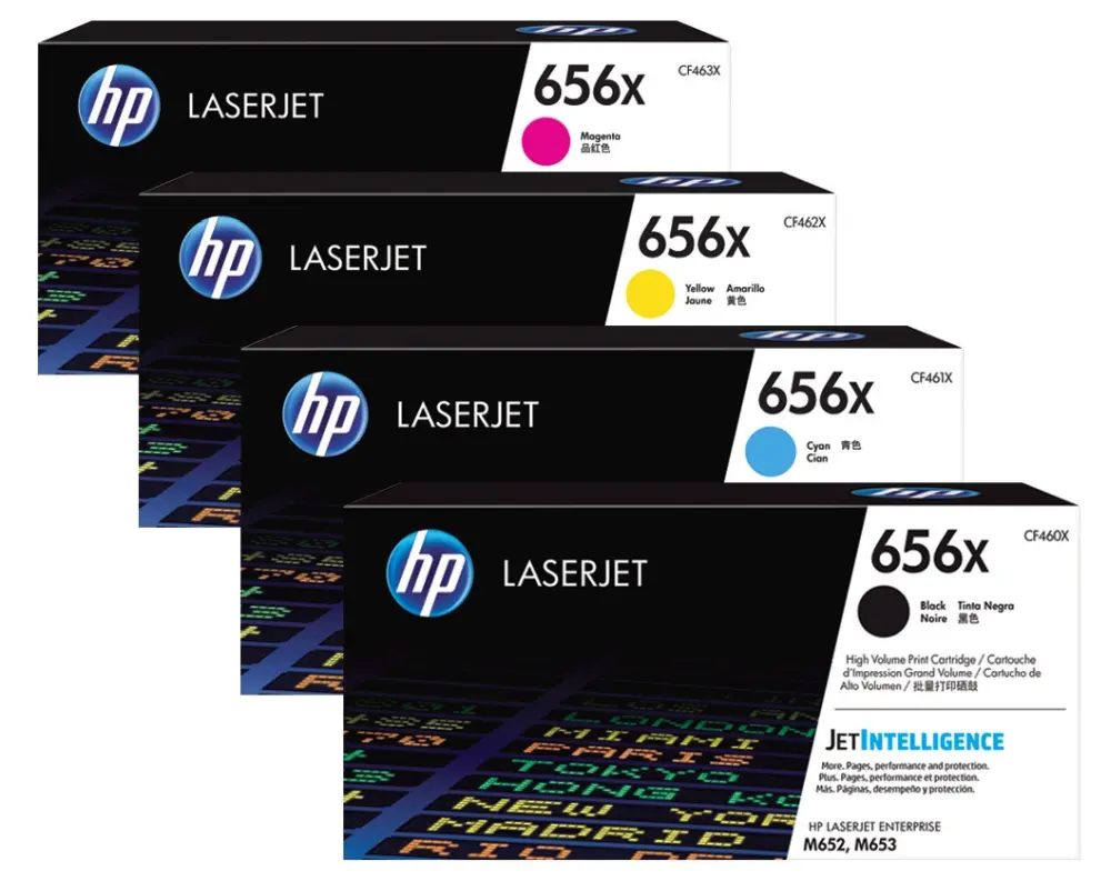 Consumabil, HP 656X Cartuș toner LaserJet original galben de mare capacitate (CF462X) - image 1
