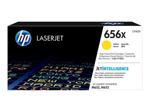 Консуматив, HP 656X High Yield Yellow Original LaserJet Toner Cartridge (CF462X)