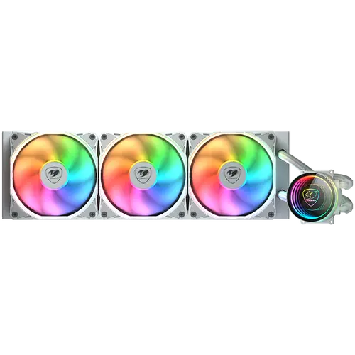 COUGAR POSEIDON ELITE ARGB 360 White AiO Liquid Watercooling - 1
