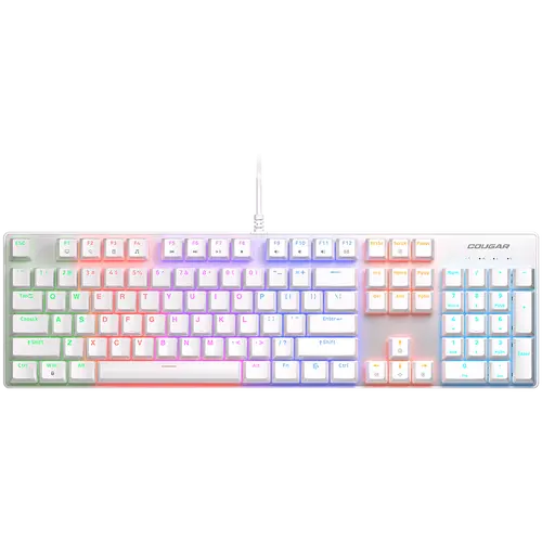 COUGAR ULTIMUS EX Gaming Keyboard, White