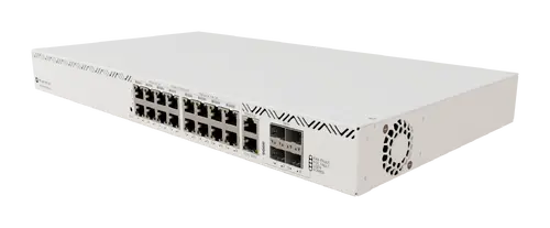 Комутатор MikroTik CRS320-8P-8B-4S+RM, 16xGb POE,800 MHz CPU,256 MB RAM, 4x SFP+