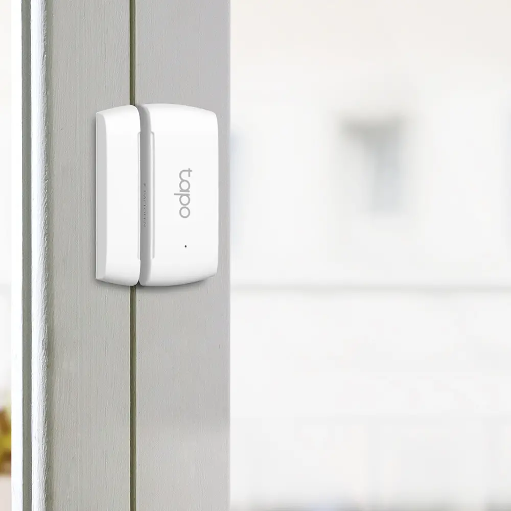 Безжичен магнитен сензор за прозорци и врати TP-Link Tapo T110, до 15мм. - image 1