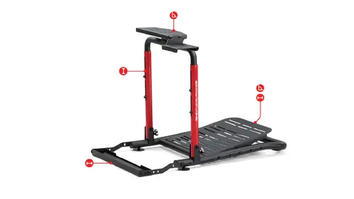 Βάση για τιμόνι και πεντάλ Next Level Racing Stand Lite 2.0 - 4