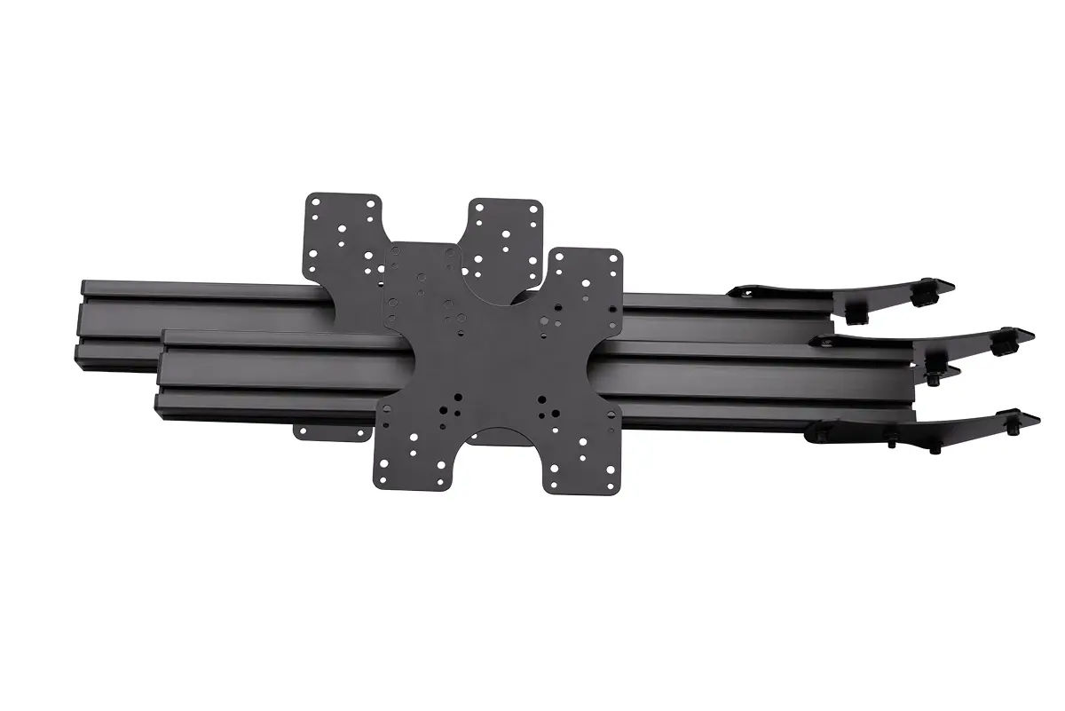 Удължително рамо за монитор Next Level Racing Elite Freestanding Triple Monitor Carbon Grey - image 1