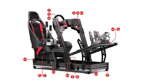 Кокпит симулатор Next Level Racing F-GT Elite - Front and Side Mount Edition - image 6