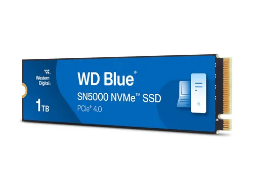 SSD WD Blue SN5000 NVMe (M.2 2280, 1TB, PCIe Gen4 16GT/s, up to 4 Lanes) - image 1