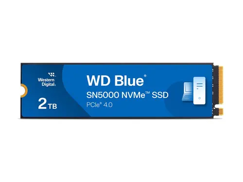 SSD WD Blue SN5000 NVMe (M.2 2280, 2TB, PCIe Gen4 16GT/s, up to 4 Lanes) - image 1