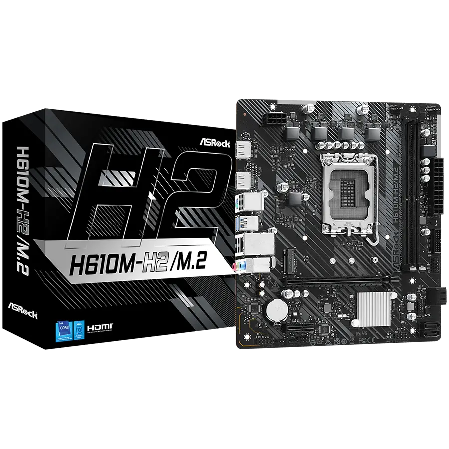 Дънна платка, ASROCK H610M-H2/M.2 /DDR4