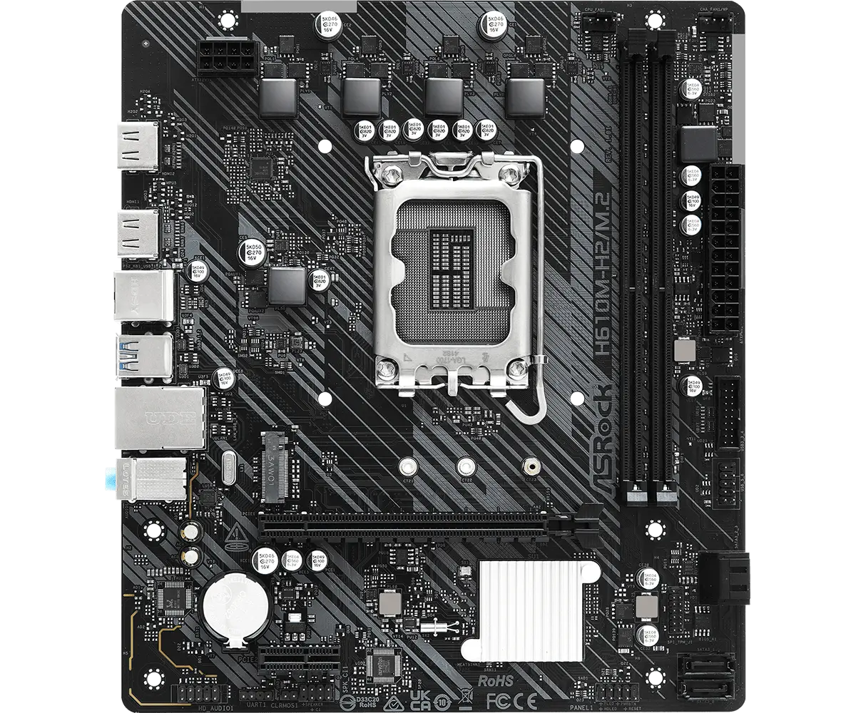 Дънна платка, ASROCK H610M-H2/M.2 - image 1