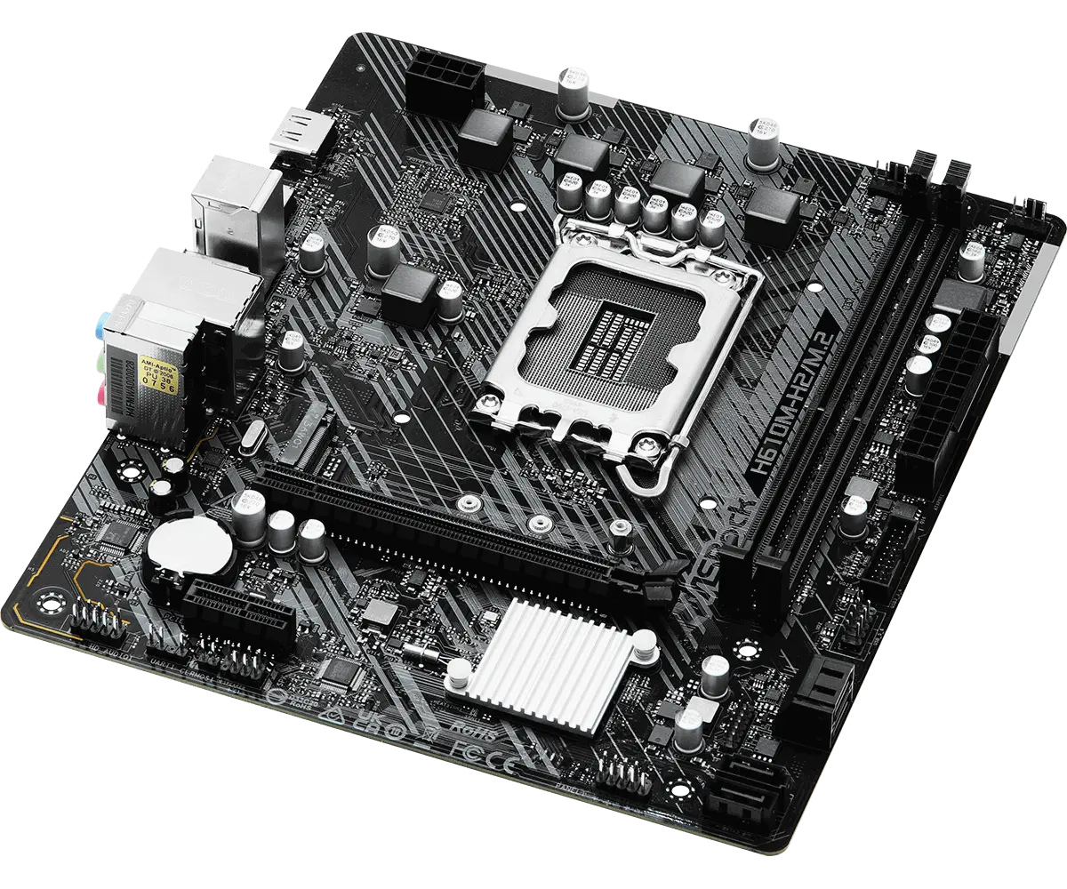 Μητρική πλακέτα, ASROCK H610M-H2/M.2 /DDR4 - image 2