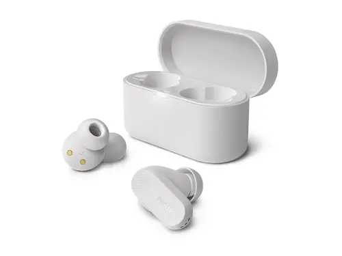 PHILIPS căști True wireless IPX4 mod mono până la 24 de ore de redare albe - 2