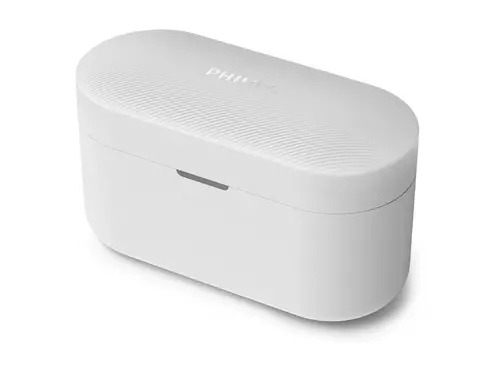 PHILIPS слушалки True wireless IPX4 моно режим до 24 часа време за възпроизвеждане бели