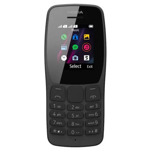 Мобилен телефон Nokia 110 Dual Sim, Черен