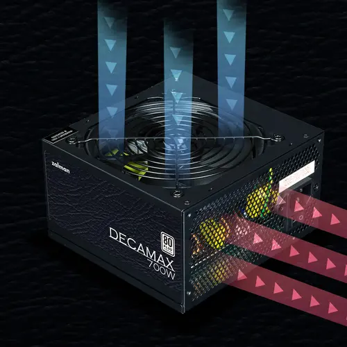 Τροφοδοτικό Zalman PSU DecaMax 700W 80+ ZM700-LX3 - 12