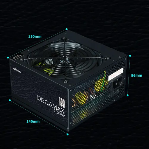 Sursă de alimentare Zalman PSU DecaMax 700W 80+ ZM700-LX3 - 21