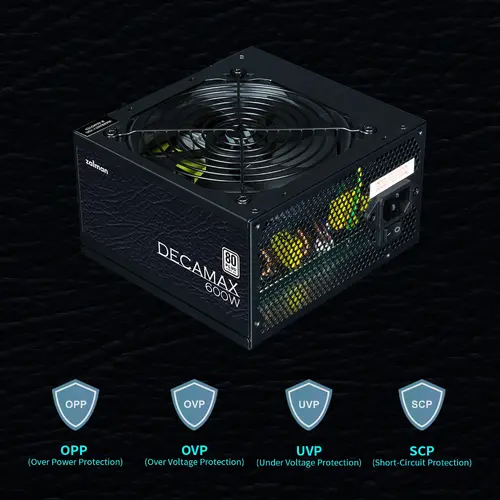 Zalman τροφοδοτικό PSU DecaMax 600W 80+ ZM600-LX3 - 21