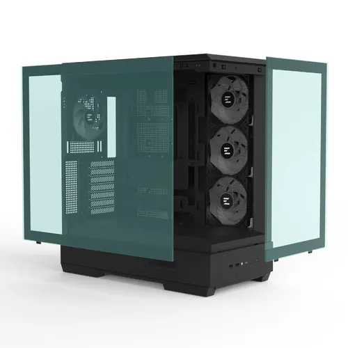Zalman кутия Case ATX - P50 DS Black - Digital Display, Addressable RGB - image 10