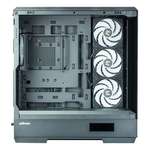 Zalman кутия Case ATX - P50 DS Black - Digital Display, Addressable RGB - image 11