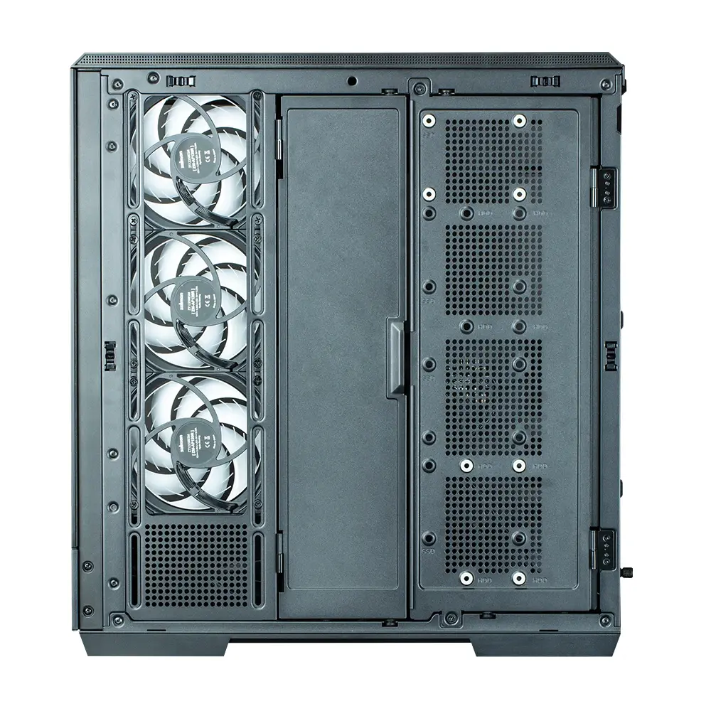 Zalman кутия Case ATX - P50 DS Black - Digital Display, Addressable RGB - image 12