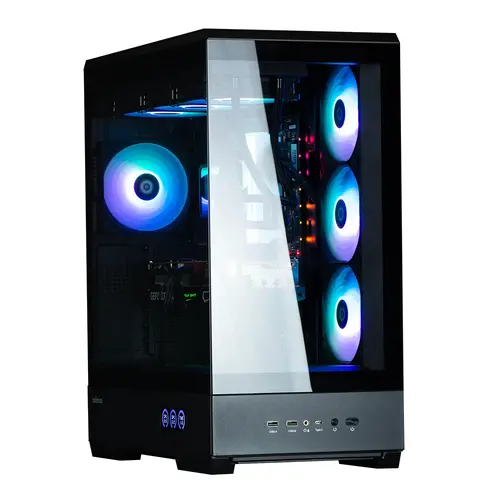 Zalman кутия Case ATX - P50 DS Black - Digital Display, Addressable RGB - image 6