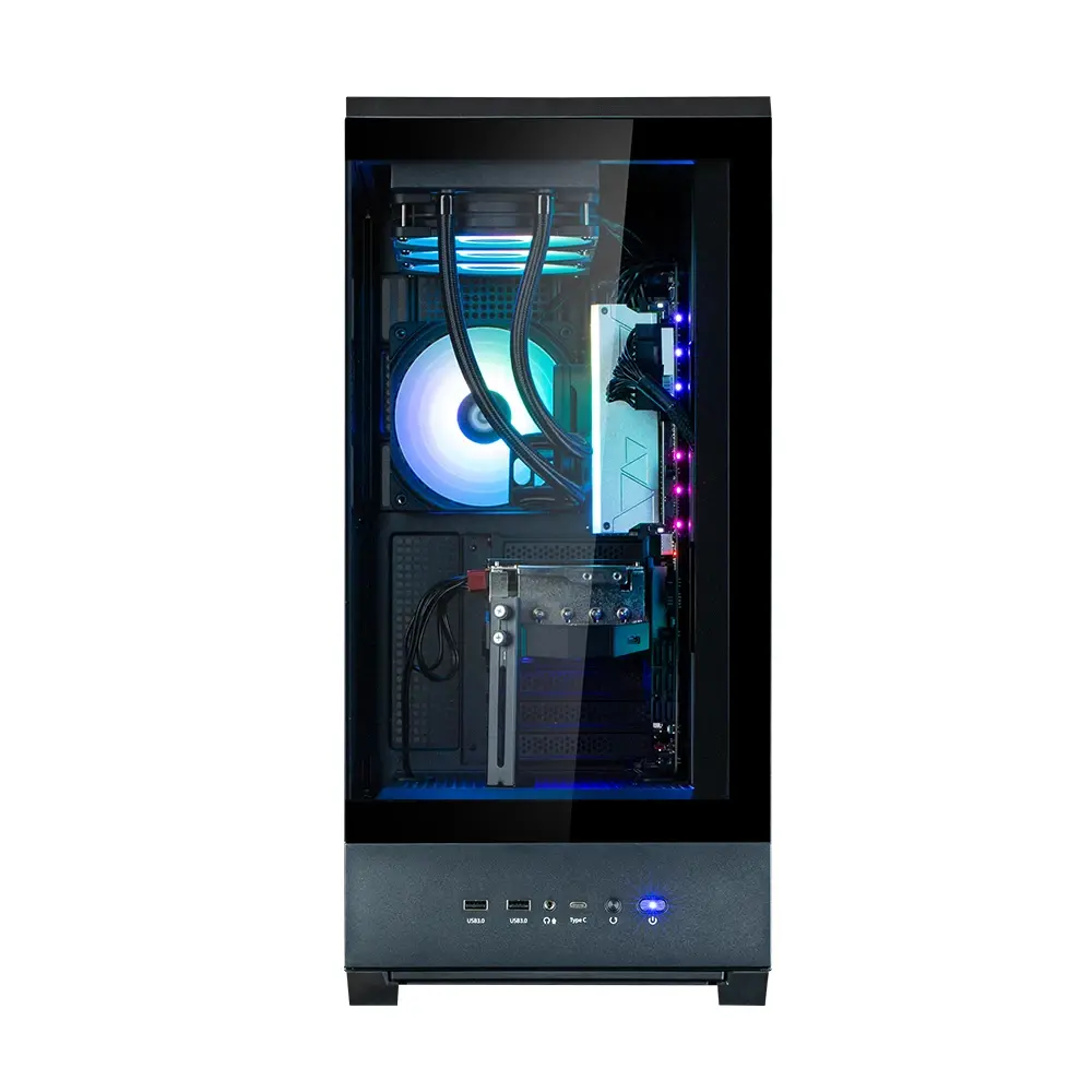 Zalman кутия Case ATX - P50 DS Black - Digital Display, Addressable RGB - image 7