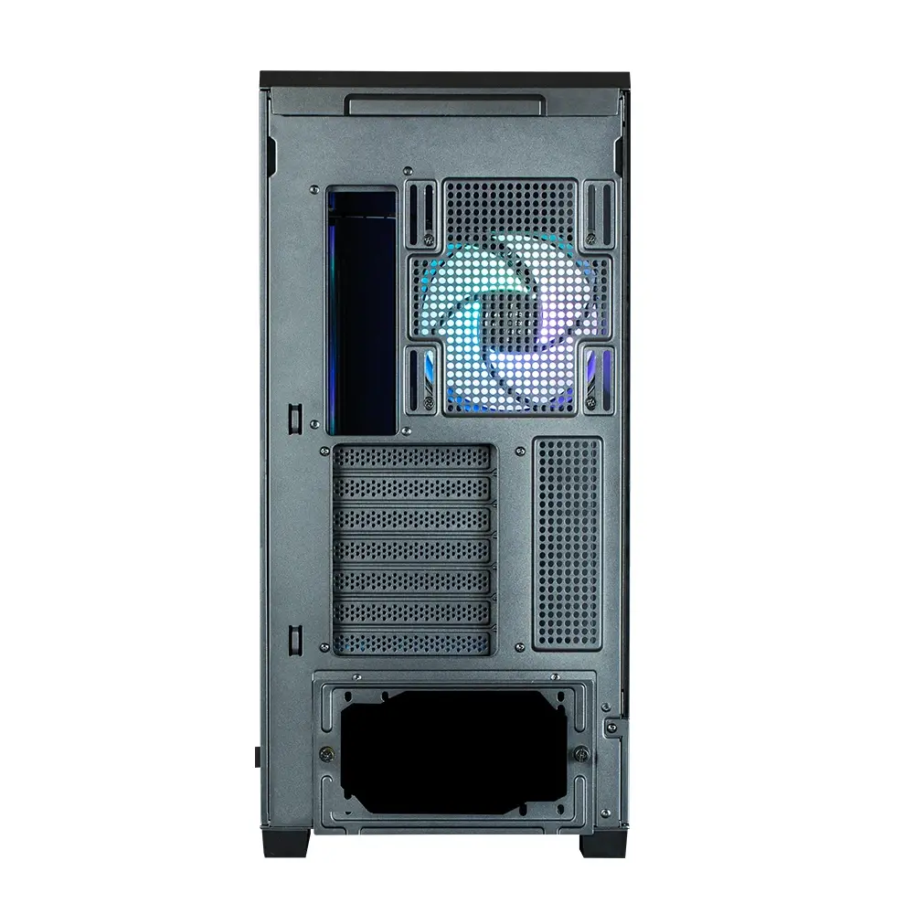 Zalman кутия Case ATX - P50 DS Black - Digital Display, Addressable RGB - image 8