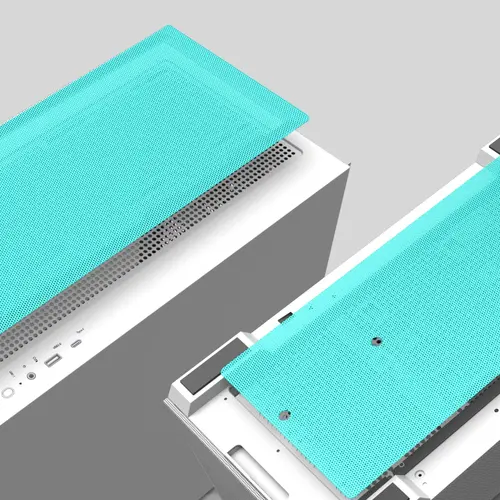Zalman кутия Case mATX - P30 AIR White - image 21