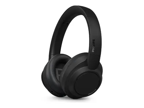 PHILIPS Căști Bluetooth cu membrane de 40mm Anulare a zgomotului Pro căști moi negre