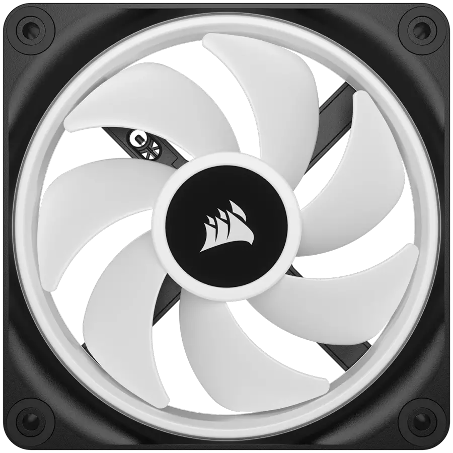 CORSAIR iCUE LINK QX120 RGB, 120mm Magnetic Dome RGB Fan, Single Fan - image 1