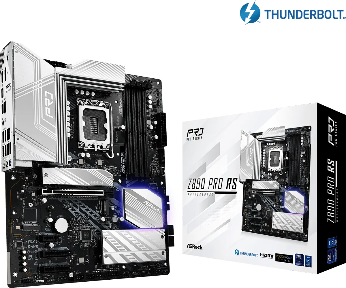 Дънна платка ASRock Z890 Pro RS, LGA 1851 - image 4