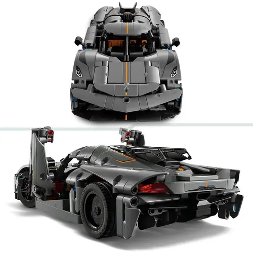LEGO Technic - Koenigsegg Jesko Absolut Grey Hypercar, 42173 - image 3