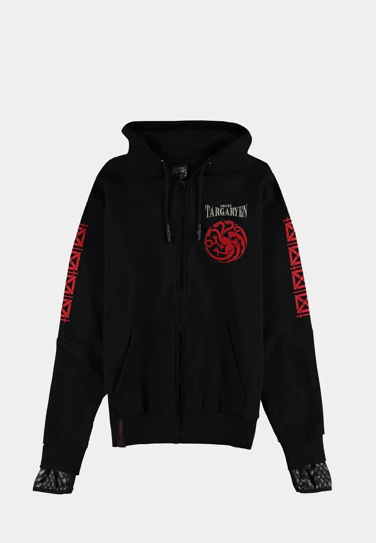 Hanorac DIFUZED GOT - House Of The Dragon - Bărbătesc cu fermoar Hero Item, XL