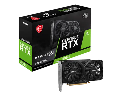 Placă video, MSI RTX3050 VENTUS 2X E 6G OC - 1