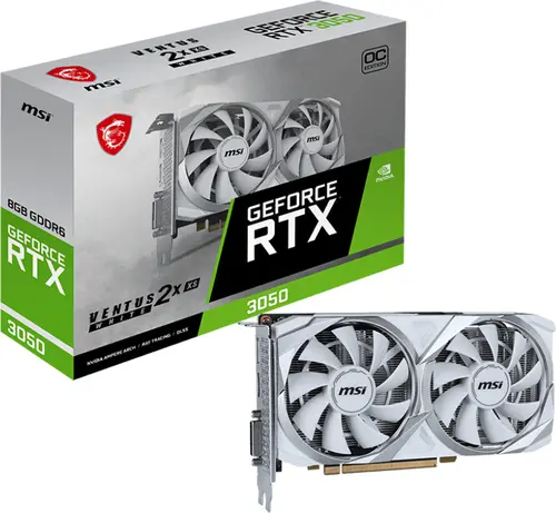 Видео карта, MSI RTX3050 VENT 2X XS 8G OC W