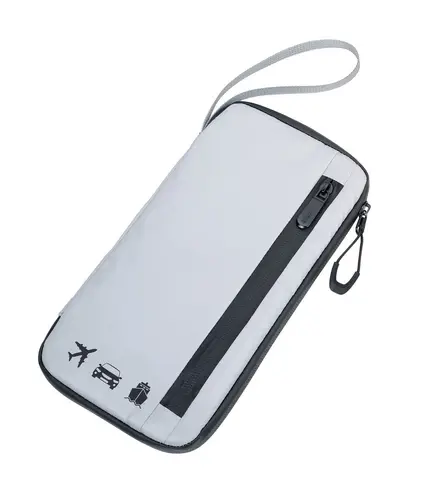 Θήκη εγγράφων Troika - REFLACTIVE TRAVELLER, γκρι - 1