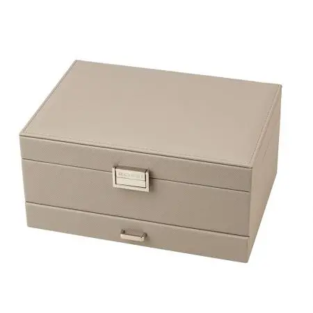 Кутия за бижута цвят сив - ROSSI - image 3