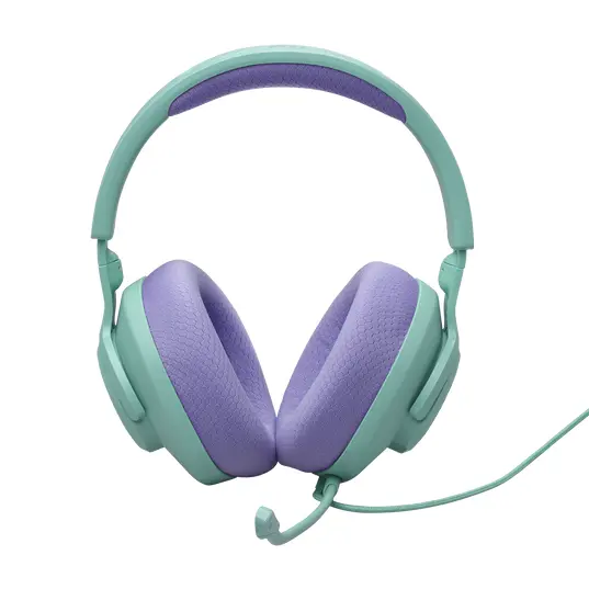 Геймърски слушалки JBL Quantum 100M2 Cyan - image 1
