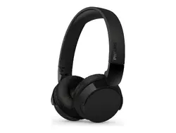 PHILIPS Bluetooth слушалки 32мм мембрани меки наушници черни