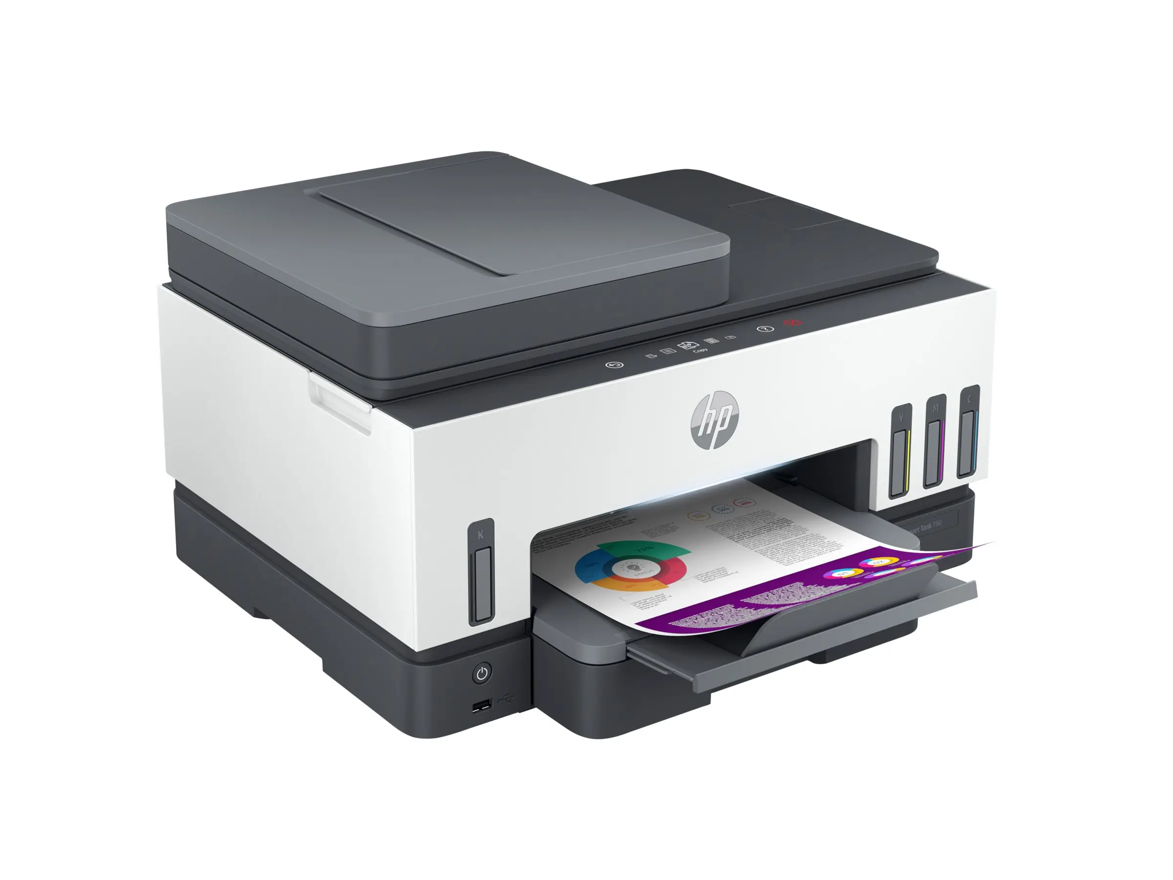 HP Smart Tank 790 All-in-One A4 Color Dual-band WiFi Ethernet Print Scan Copy Inkjet Fax 15/9ppm - image 13
