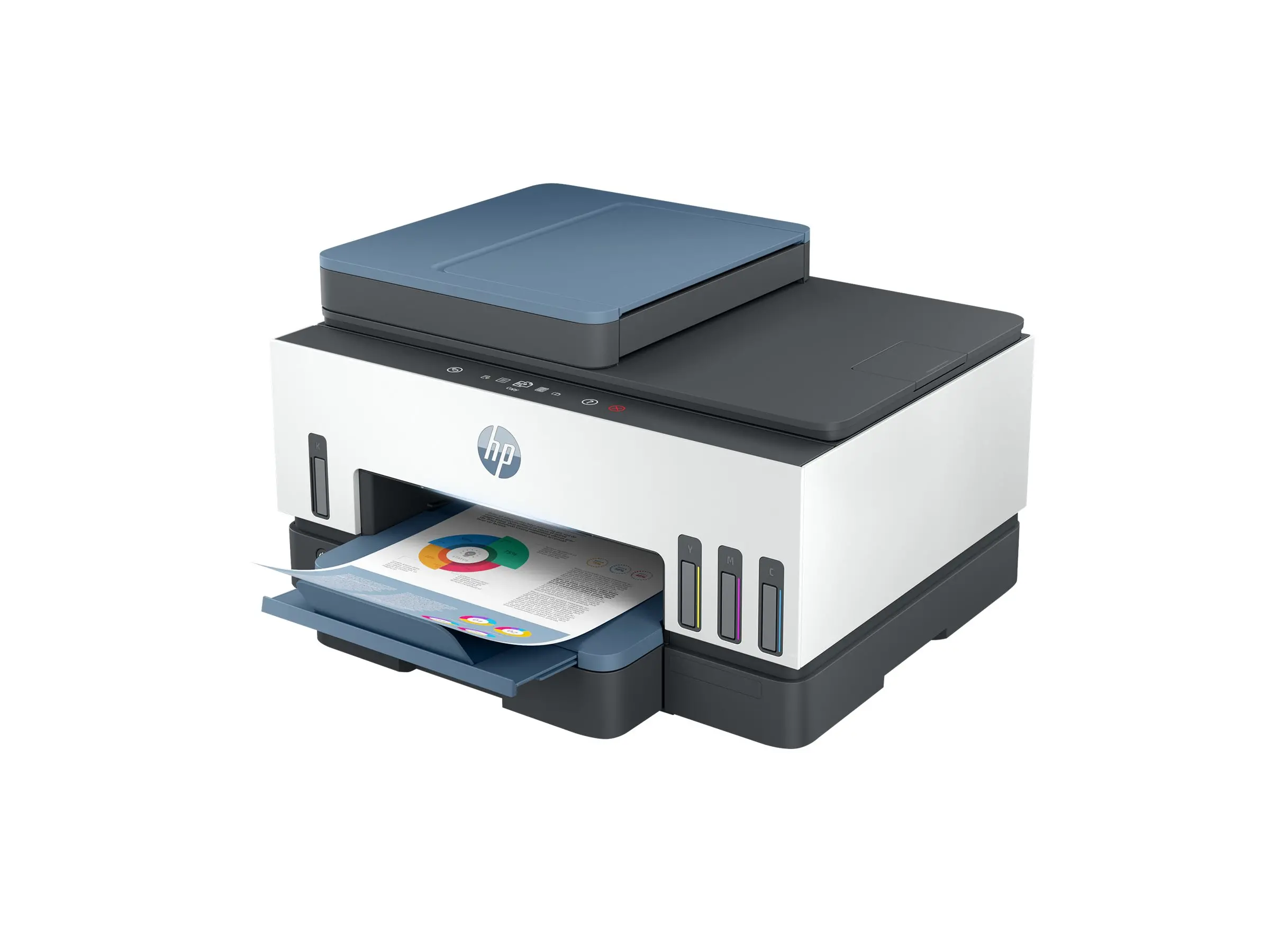 HP Smart Tank 790 All-in-One A4 Color Dual-band WiFi Ethernet Print Scan Copy Inkjet Fax 15/9ppm - image 2
