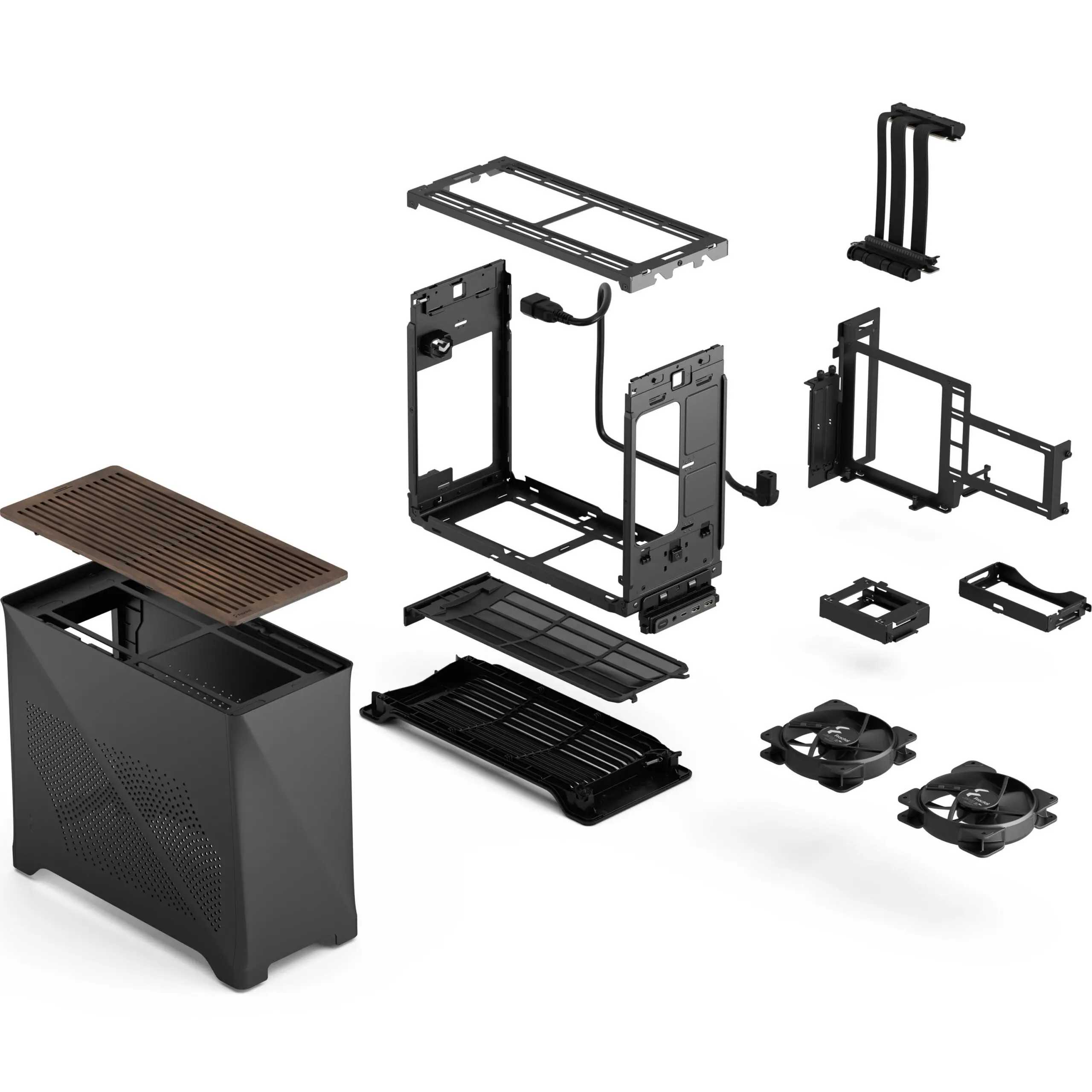 Κουτί υπολογιστή, FRACTAL DESIGN FD ERA 2 MITX ΑΝΘΡΑΚΙ - image 5