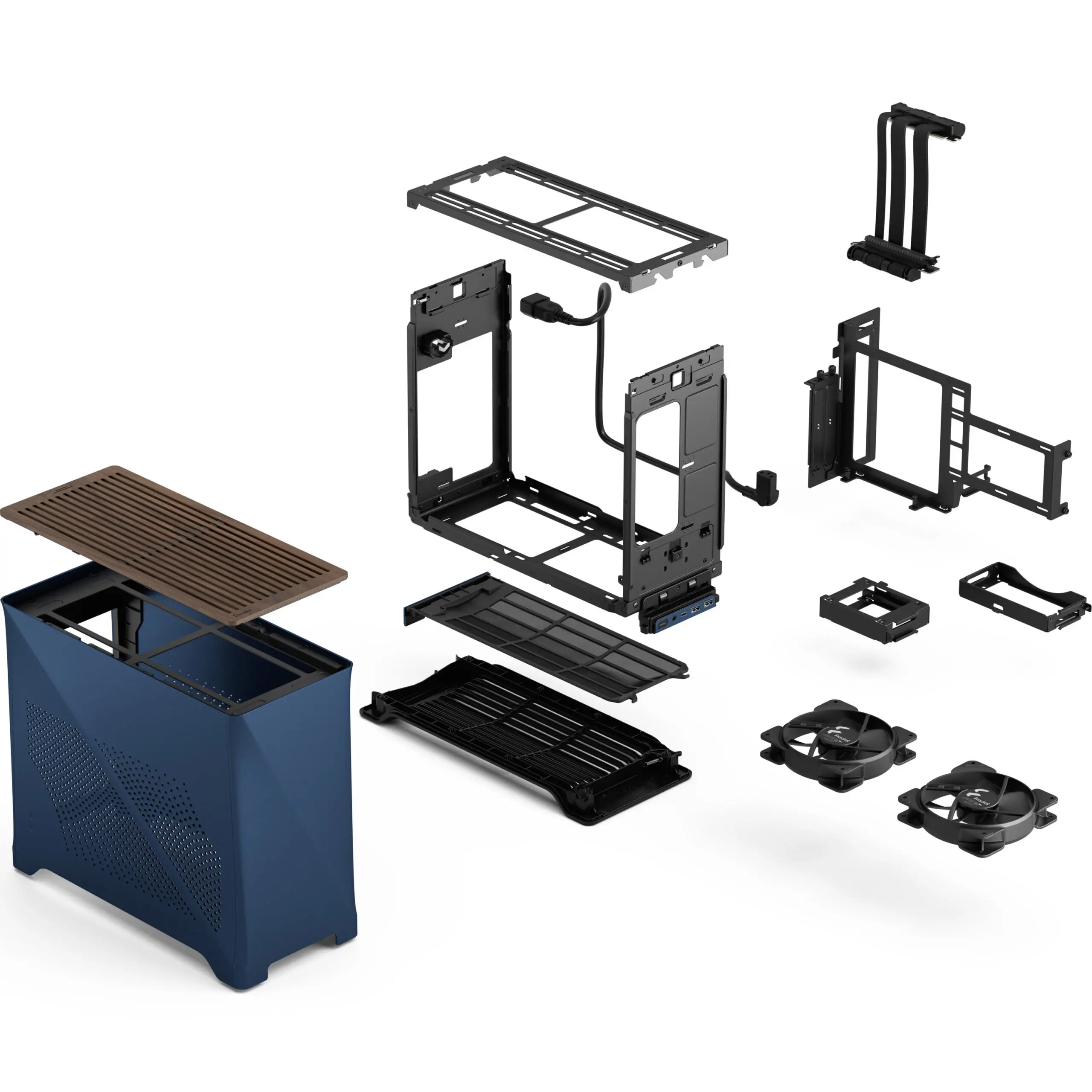 Κουτί υπολογιστή, FRACTAL DESIGN FD ERA 2 MITX MIDNIGHT BLUE - image 5